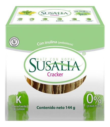 9 Pzas Galletas Susalia 144 G