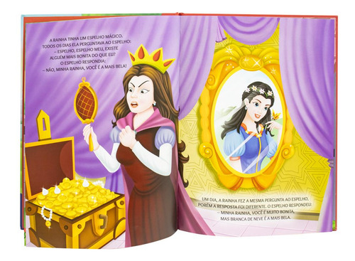 Livro - Branca De Neve Os Mais Belos Contos De Princesas - Capa Dura: Não Se Aplica, De Cristina Marques. Não Se Aplica, Vol. 1. Editorial Todolivro, Tapa Dura, Edición 1 En Português, 2024