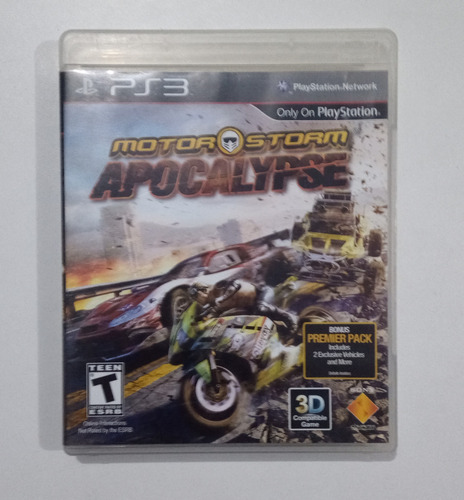 Motor Storm Apocalypse - Jogo Ps3 (Usado)