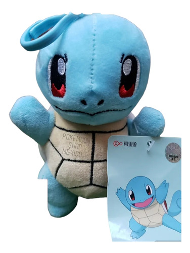 Llavero Squirtle Peluche Pokemon Importacion Japonesa 13cms 