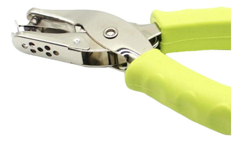 2 Mini Perforador De Papel Verde 6mm Verde14cm X 6cm Verde