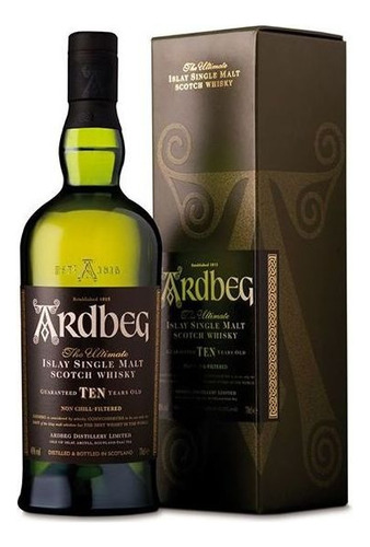 Ardbeg 10 Anos whisky Single Malt 750ml