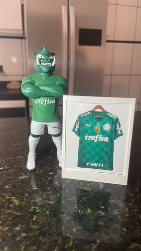 Miniatura Taça Libertadores Da América+mascote+quadro