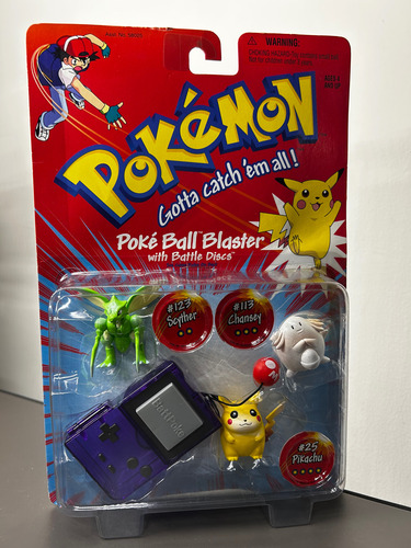 Pokemon Battle Figures Vintage 1999 Scyther (Usado)