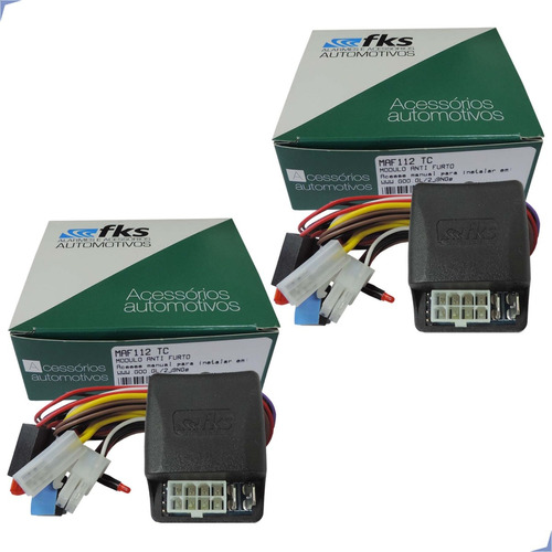 Kit 2 Bloqueadores Veicular Anti Furto Maf 112 Tc Fks