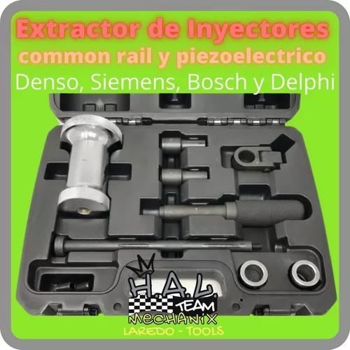 EXTRACTOR DE INYECTORES DIESEL PARA BOSCH / DELPHI / DENSO / SIEMENS Y  PUMPE DUSE