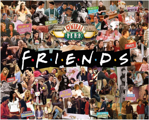 Rompecabezas Paladone Friends Tv Show Collage, 1000 Piezas