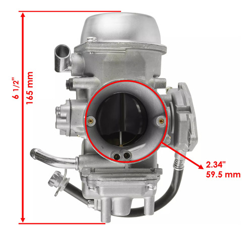 Junta Admisión Carburador Abrazader Yamaha Grizzly 660 02-08