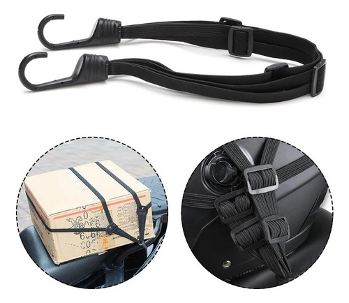 Corda Elástica Para Transporte Carga Capacete Resistente