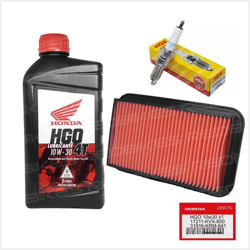 Kit Service Honda Glh 150 Aceite Filtro Bujia Original M1