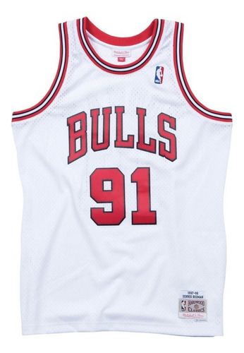 Camiseta Mitchell Y Ness Chicago Bulls Dennis Rodman 97