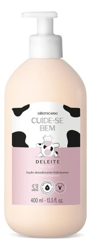 Combo Presente Feminino O Boticário Egeo Cherry Blast Des Col 90ml + Hidratante Cuide-se Bem Deleite 400ml - Original