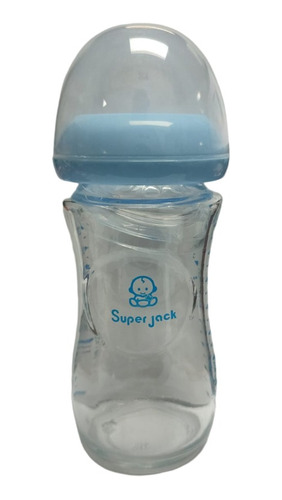 Mamadera Vidrio 240ml Super Jack