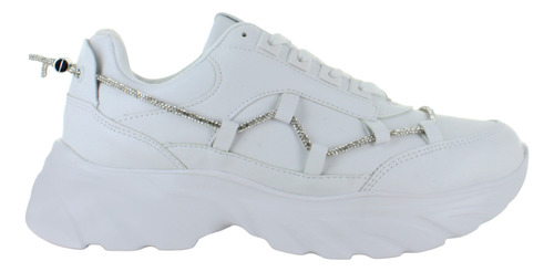 Clasben Tenis Sport Moda Casual Brillos Confort Mujer 87023