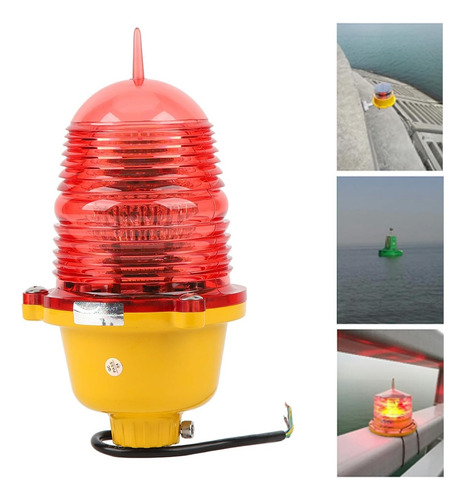 Estrobo Led De Obstrucción Color Rojo Luz Fija Ei-lbib