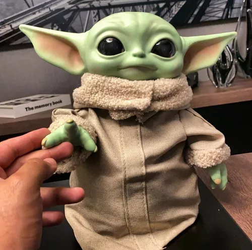 Star Wars Grotu Brinquedos de pelúcia infantil, boneca macia do  Mandaloriano, figura colecionável de 11 polegadas, bicho de pelúcia,  presente de aniversário, GWD85 - AliExpress