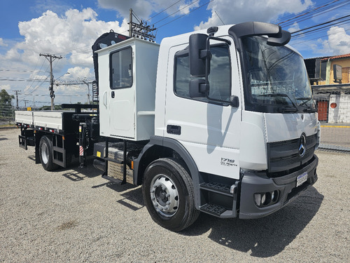Caminhão Mb Atego 1719 Cabine Itec Munck Argos Agi20.5 2025