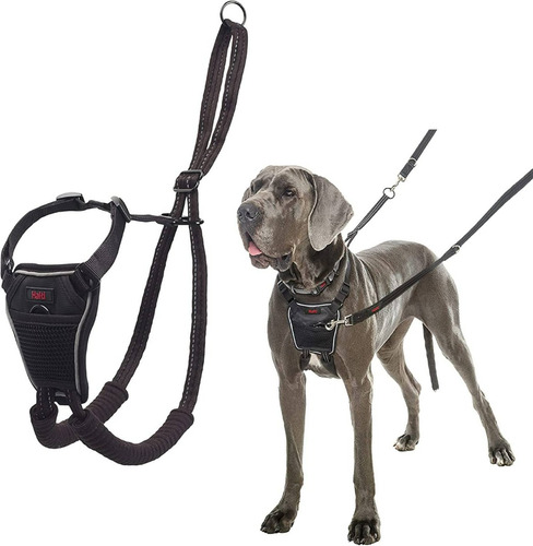 Arnés Para Perro Negro De 43-60 Cm 