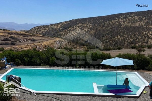 Vendo Parcela Con Gran Casa Y Piscina En Los Andes