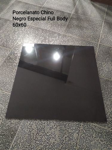 Porcelanato Chino Negro Especial Full Body 60x60