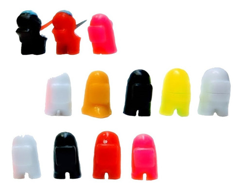 Among Us Bootle Set 10pz ¿impostor O Tripulante?+2 De