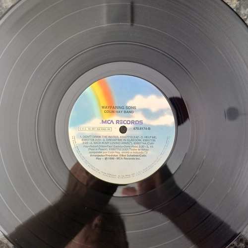 Lp / Disco De Vinil - Colin Hay Band - Wayfaring Sons (Usado)