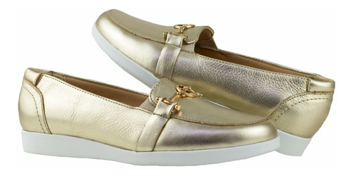 Imagen 1 de 8 de Zapatos Bonitos Dama Flexi 45302 Oro Originales