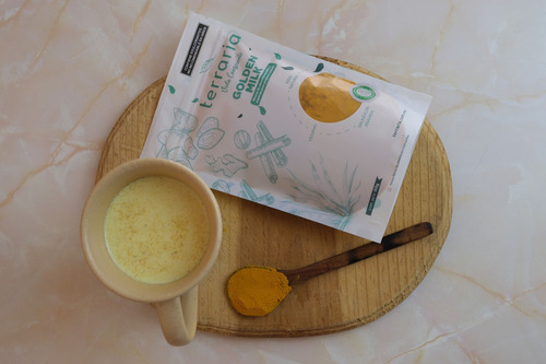 Té Golden Milk 150g - Terraria, Sabor Exótico Y Saludable