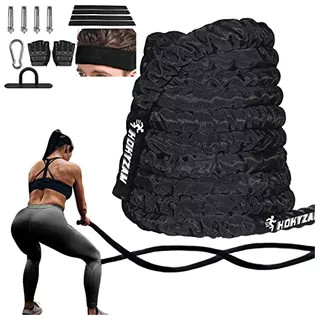 Battle Ropes 30ft Battle Rope For Home Gym Workout Equi...
