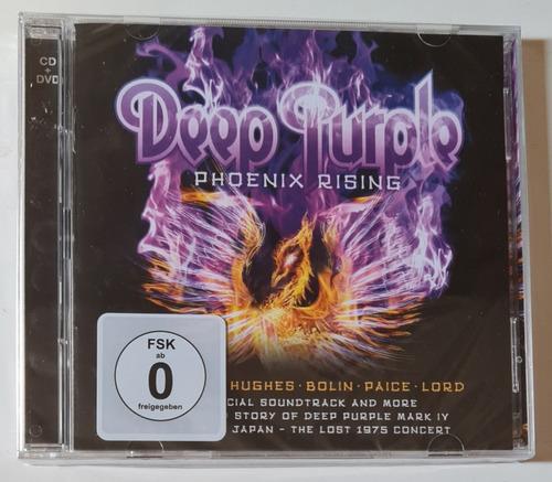 Cd + Dvd Deep Purple - Phoenix Rising (imp./duplo) Lacrado