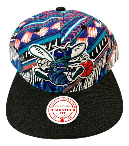 Gorra Mitchell And Ness Nba Nba Game Day Pattern Hwc Hornets