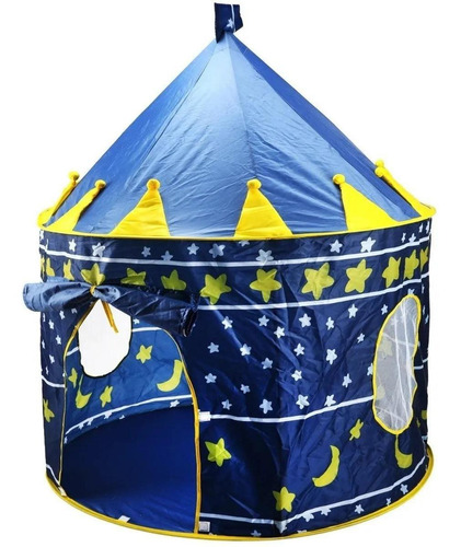 Tienda de campaña infantil Castelinho Barraca Toca Prince Tent, azul