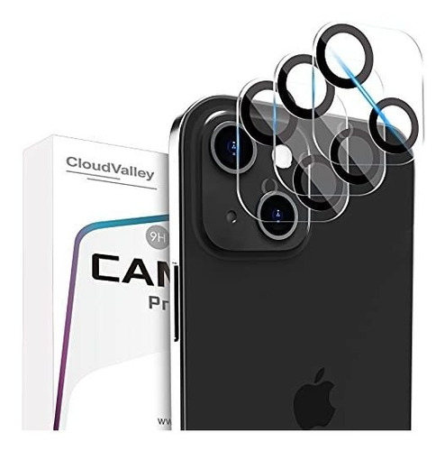 Protector De Cámara Cloudvalley Diseñado Para iPhone Yw8va