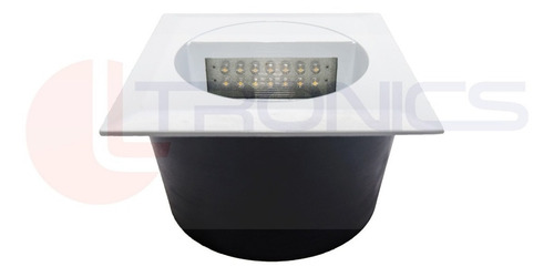 Balizador 14 Leds Solo Parede Escada Azul Bi-volt 120x120mm