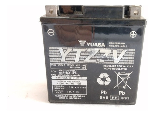 Bateria Moto Yuasa  Nmax 160 Original Usada