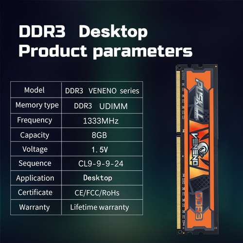 Memoria Ram Puskill Veneno Para Jugadores De Escritorio Ddr3