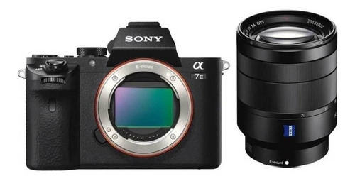 Imagen 2 de 2 de Sony KIt Alpha 7 II + lente 28-70mm OSS sin espejo color negro
