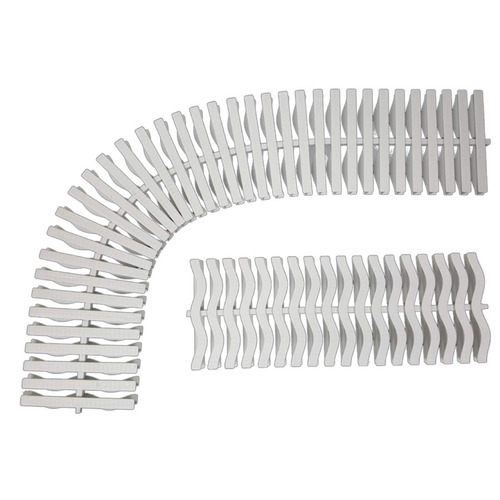 Grelha Flexível Plástica 20cm - Kit 1 Metro