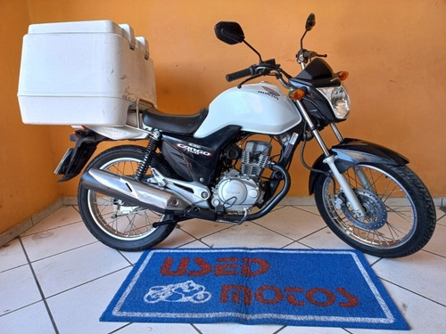 Imagem 2 de 10 de Honda Cg Cargo 150 Esd 2015 Branca