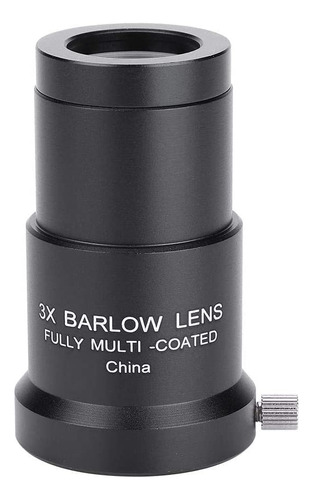 Lente Barlow 3x Oculares De Telescopio, Accesorio Teles...