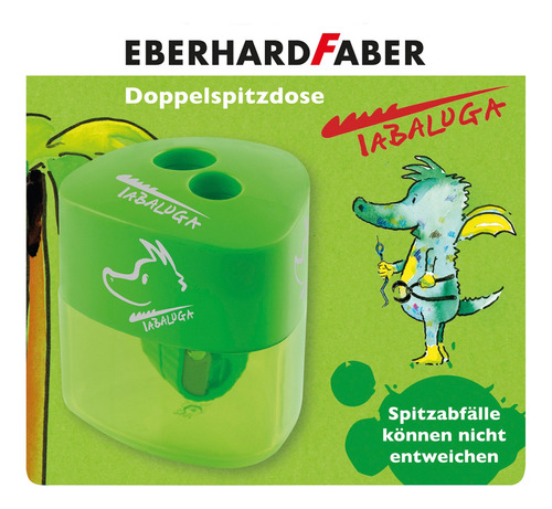 Eberhard Faber 585191tabaluga Sacapuntas Doble?verde