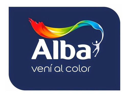 Pintura Latex Interior Ultralavable 4l Alba Albalatex Acabado Mate Color Blanco