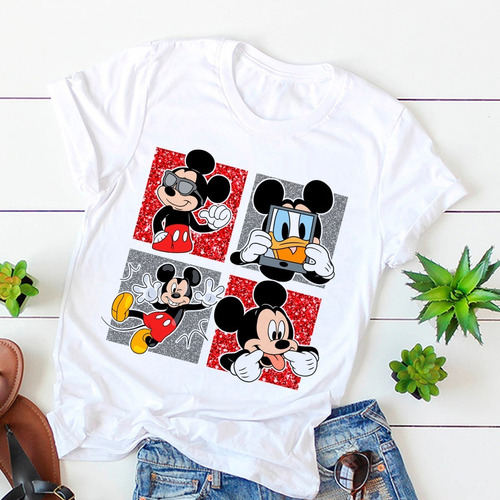 Remera Disney Mickey Mouse Casa Aventura Nene Nena Unisex