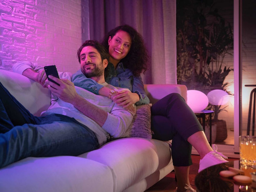 Imagen 6 de 10 de 3 Pack Philips Hue Gu10 White & Color Ambience