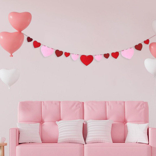Guirnalda De Corazones Para El Día De Valentín, Estilo B