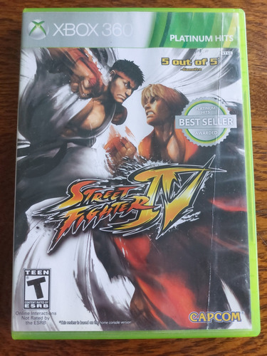 Street Fighter 4 Juegazo Original Físico Para Xbox 360