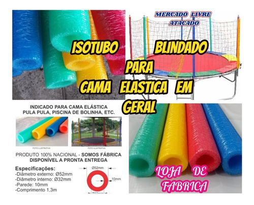 Protetor+rede+12 Isot+12 Pont+3 Degrau P/cama 4.20mts+brinde