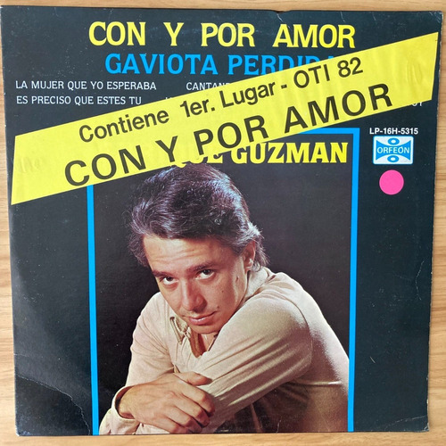 Vinilo Con Y Por Amor Enrique Guzmán Che Discos