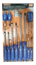 Comprar Kit Set Juego De Destornilladores De Golpe 12 Piezas Makawa