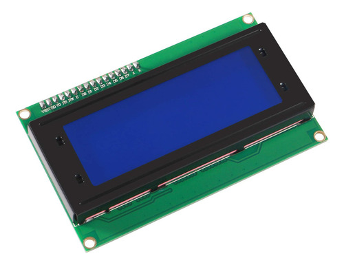 Pantalla Lcd 2004 20x4 Azul Con Adaptador Iic I2c Para Ardui